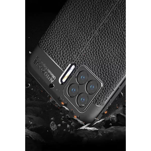 Oppo A73 Kılıf Auto Focus Kapak - Lacivert