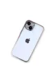 Apple İphone 13 Kılıf Razer Lensli Silikon - Gold