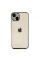 Apple İphone 13 Kılıf Razer Lensli Silikon - Yeşil