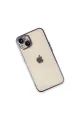 Apple İphone 13 Kılıf Razer Lensli Silikon - Mor