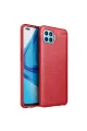 Oppo Reno 4 Lite Kılıf Auto Focus Kapak - Kırmızı