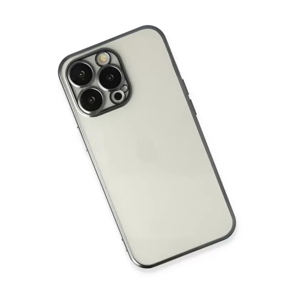 Apple İphone 13 Pro Kılıf Razer Lensli Silikon - Siyah
