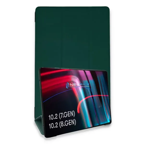 Apple İpad 10.2 (7.nesil) Kılıf Tablet Smart Kılıf - Koyu Yeşil