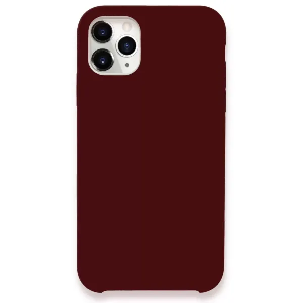 Apple İphone 11 Pro Kılıf Lansman Legant Silikon - Bordo