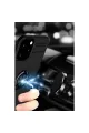 Apple İphone 12 Pro Max Kılıf Range Yüzüklü Silikon - Kırmızı