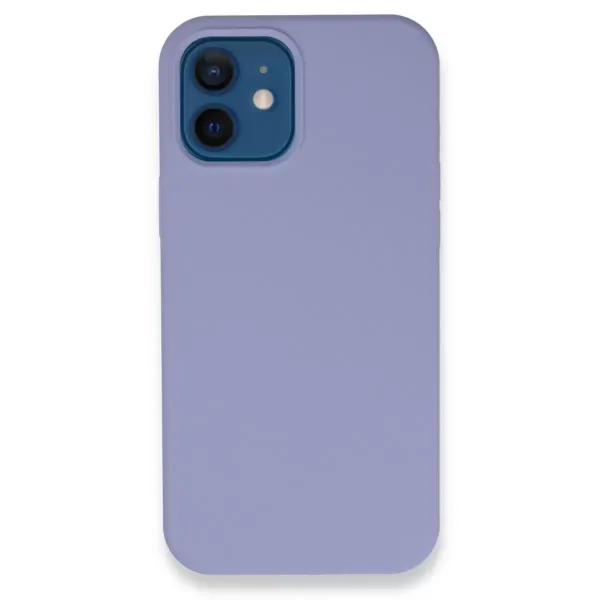 Apple İphone 12 Kılıf Lansman Legant Silikon - Lila