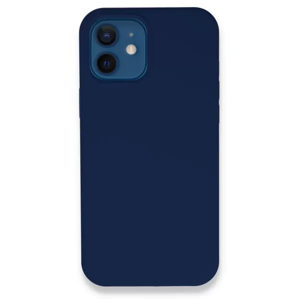 Apple İphone 12 Kılıf Lansman Legant Silikon - Lacivert