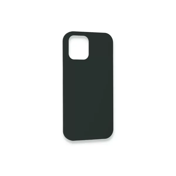 Apple İphone 12 Kılıf Lansman Legant Silikon - Koyu Yeşil