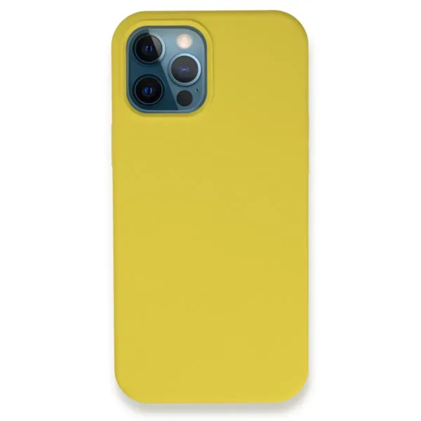 Apple İphone 12 Pro Max Kılıf Lansman Legant Silikon - Bordo