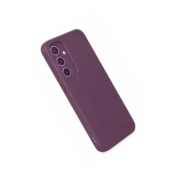 Samsung Galaxy A35 5g Kılıf First Silikon - Mürdüm