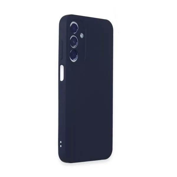 Samsung Galaxy A55 5g Kılıf First Silikon - Lacivert