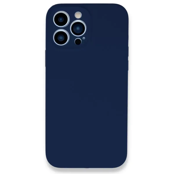 Apple İphone 13 Pro Kılıf Lansman Legant Silikon - Lacivert