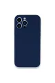 Apple İphone 13 Pro Kılıf Lansman Legant Silikon - Lacivert