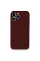 Apple İphone 13 Pro Kılıf Lansman Legant Silikon - Bordo