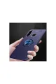 Huawei Y6p Kılıf Range Yüzüklü Silikon - Mavi