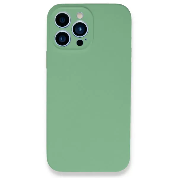 Apple İphone 13 Pro Kılıf Lansman Legant Silikon - Yeşil