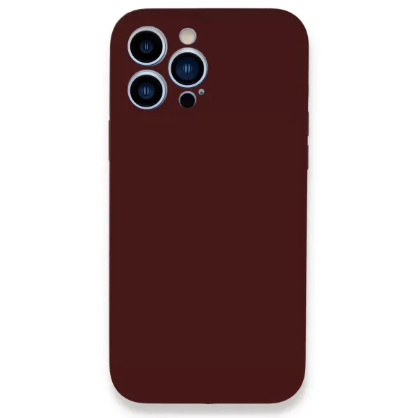 Apple İphone 13 Pro Max Kılıf Lansman Legant Silikon - Bordo