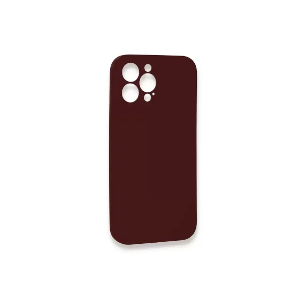 Apple İphone 13 Pro Max Kılıf Lansman Legant Silikon - Bordo