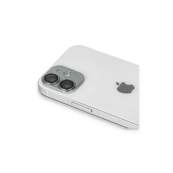 Apple İphone 11 Pers Alüminyum Kamera Lens - Yeşil