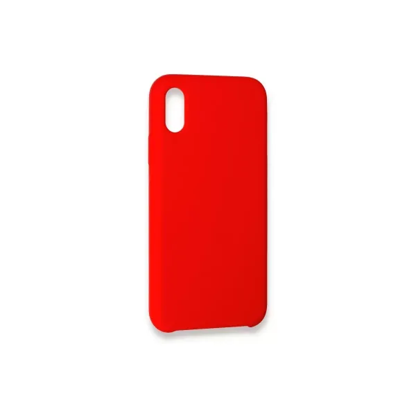 Apple İphone X Kılıf Lansman Legant Silikon - Kırmızı