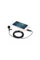 3.5mm Jak 1.5 Metre Double Mikrofon - Siyah