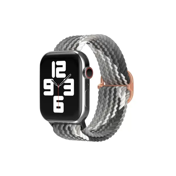Apple Watch 38mm  Kordon - Gri-siyah