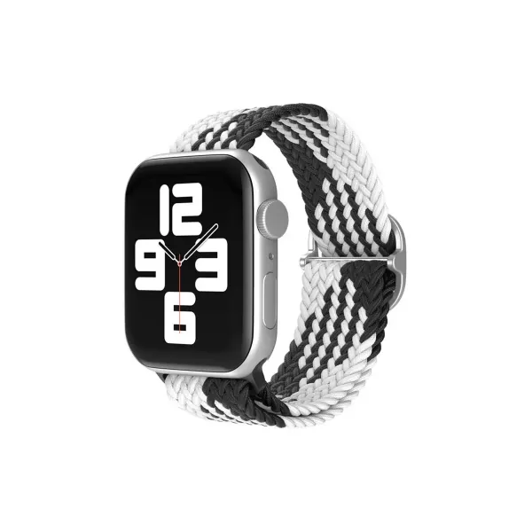 Apple Watch 38mm  Kordon - Siyah-beyaz