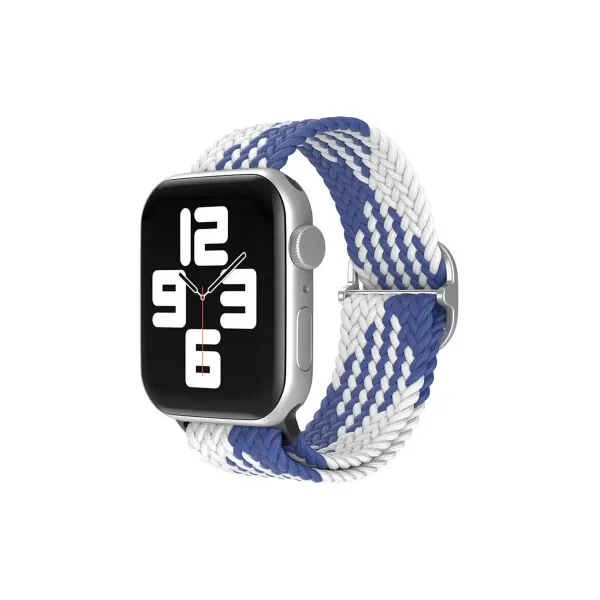 Apple Watch 38mm  Kordon - Mavi-beyaz