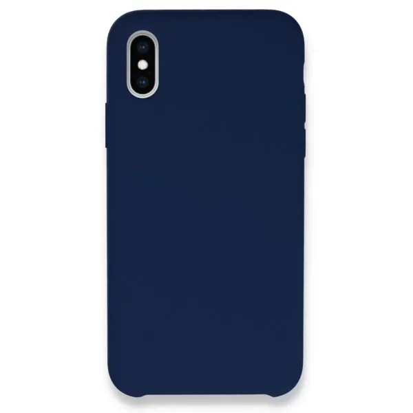 Apple İphone Xs Max Kılıf Lansman Legant Silikon - Lacivert