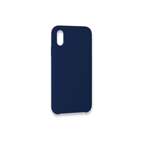Apple İphone Xs Max Kılıf Lansman Legant Silikon - Lacivert