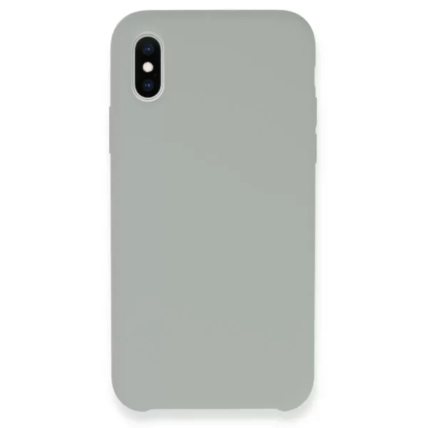 Apple İphone Xs Max Kılıf Lansman Legant Silikon - Açık Gri