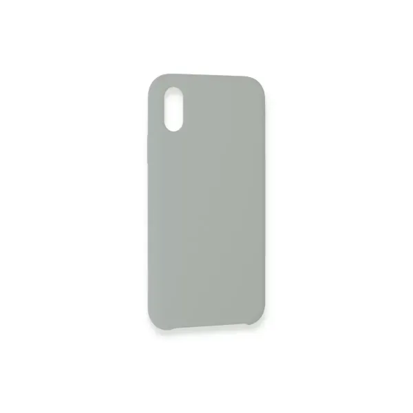 Apple İphone Xs Max Kılıf Lansman Legant Silikon - Açık Gri