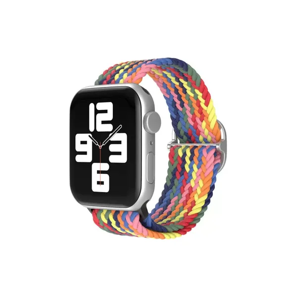 Apple Watch 38mm  Kordon - Siyah-kırmızı-sarı