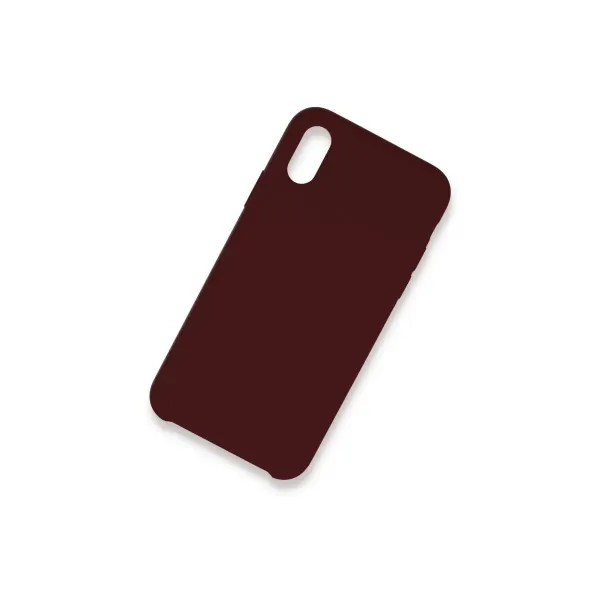 Apple İphone Xs Max Kılıf Lansman Legant Silikon - Bordo