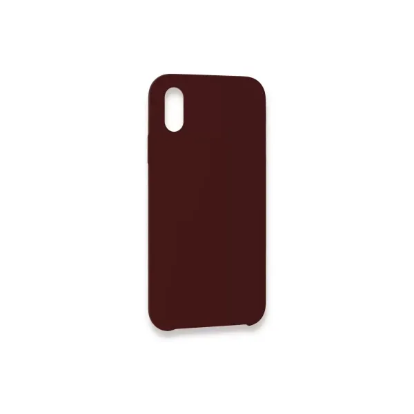 Apple İphone Xs Max Kılıf Lansman Legant Silikon - Bordo