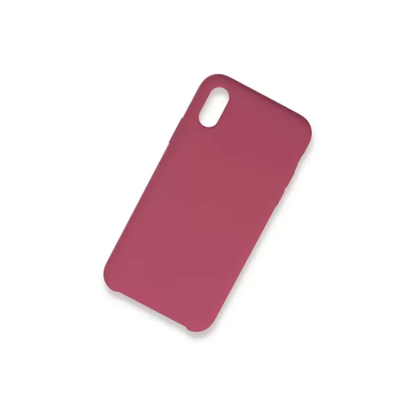 Apple İphone Xs Max Kılıf Lansman Legant Silikon - Fuşya