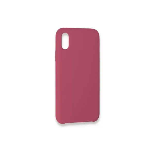 Apple İphone Xs Max Kılıf Lansman Legant Silikon - Fuşya