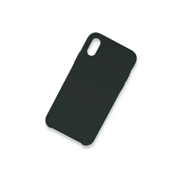 Apple İphone Xs Max Kılıf Lansman Legant Silikon - Koyu Yeşil
