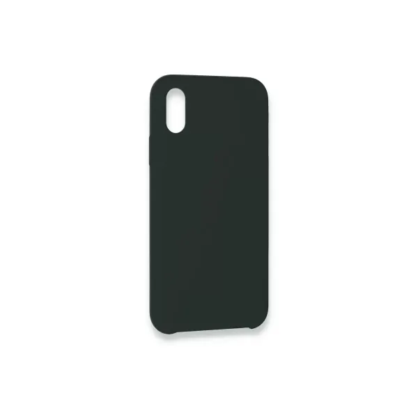 Apple İphone Xs Max Kılıf Lansman Legant Silikon - Koyu Yeşil