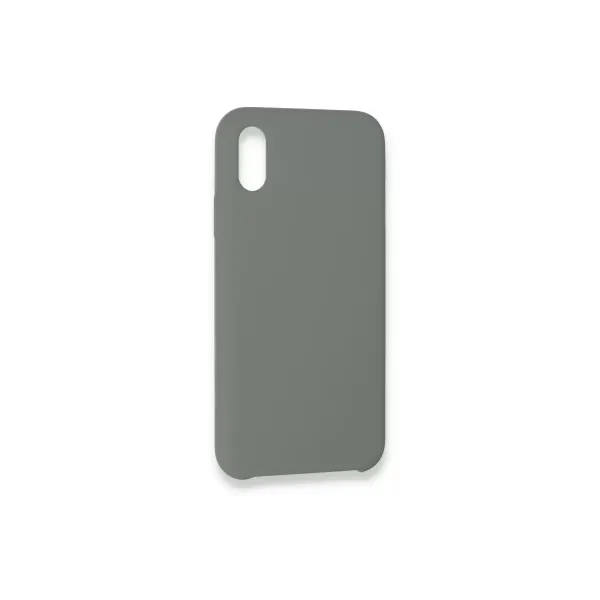 Apple İphone Xs Max Kılıf Lansman Legant Silikon - Gri