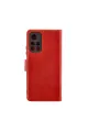 Xiaomi Redmi Note 11t Kılıf Trend S Plus Kapaklı Kılıf - Kırmızı
