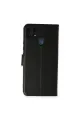 Realme C25 Kılıf Trend S Plus Kapaklı Kılıf - Siyah