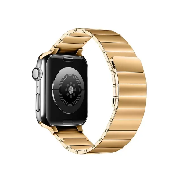Apple Watch 42mm Kr404 Huks Kordon - Gold