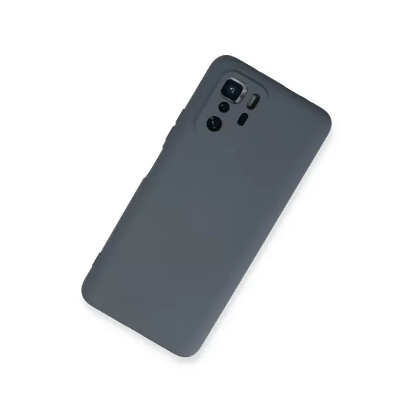 Xiaomi Poco X3 Gt Kılıf Nano İçi Kadife Silikon - Gri