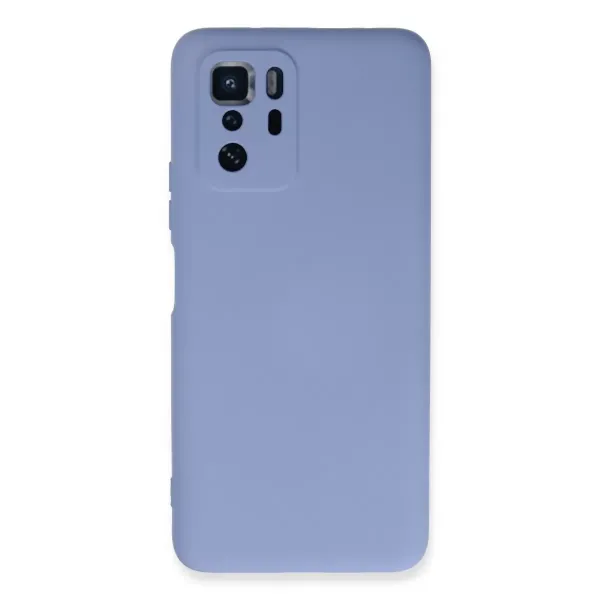 Xiaomi Poco X3 Gt Kılıf Nano İçi Kadife Silikon - Lila