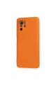 Xiaomi Poco X3 Gt Kılıf Nano İçi Kadife Silikon - Turuncu