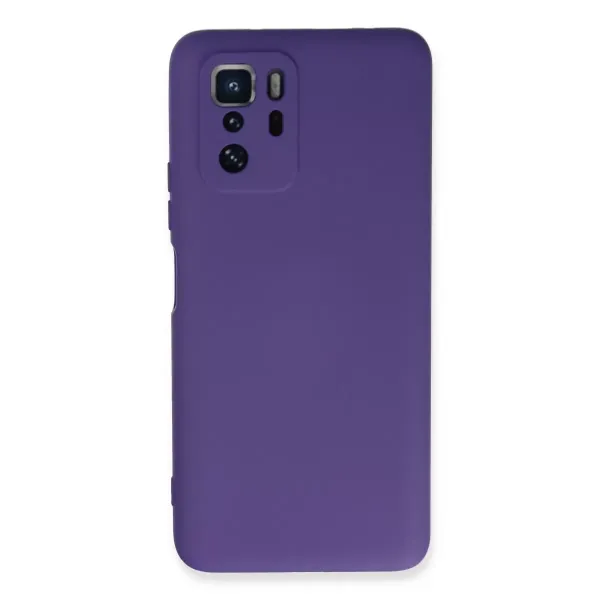 Xiaomi Poco X3 Gt Kılıf Nano İçi Kadife Silikon - Mor