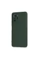 Xiaomi Poco X3 Gt Kılıf Nano İçi Kadife Silikon - Koyu Yeşil