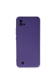Realme C11 2021 Kılıf Nano İçi Kadife Silikon - Mor