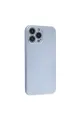 Apple İphone 13 Pro Kılıf Nano İçi Kadife Silikon - Sky Blue